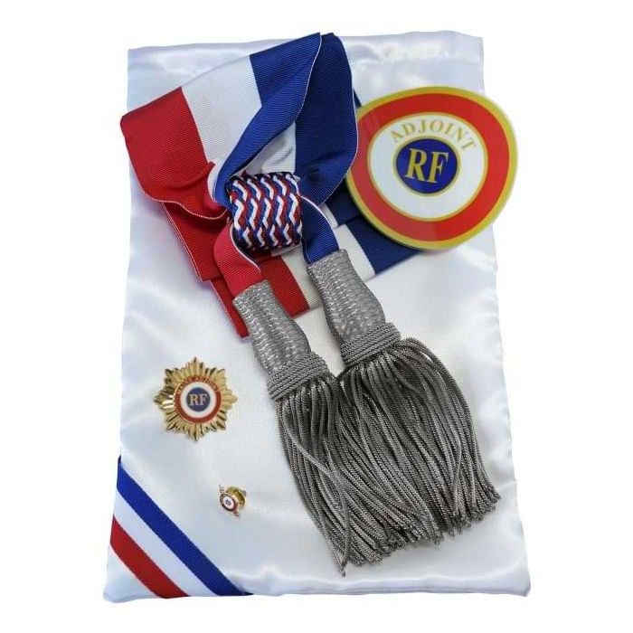 Kits pour élus - Echarpe + Insigne + Cocarde