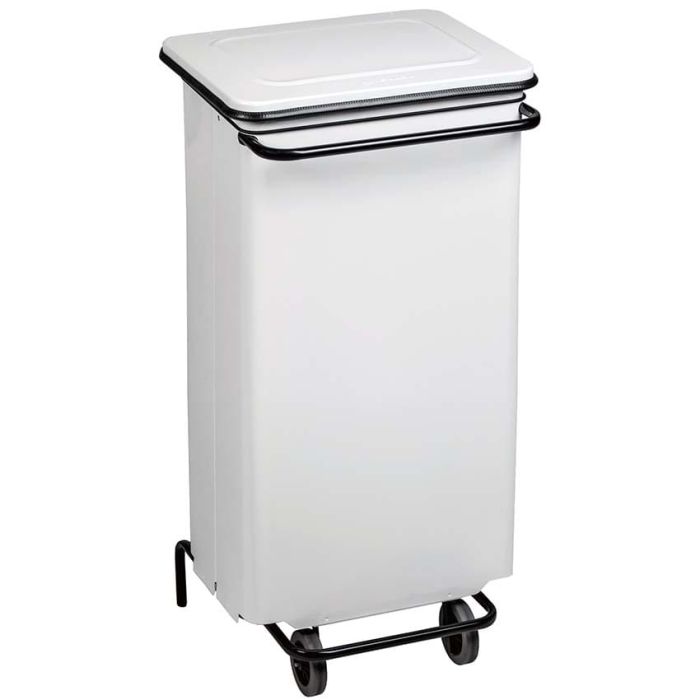 Poubelle mobile à pédale couleur 110L