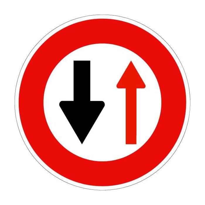 Panneau Sens prioritaire B15