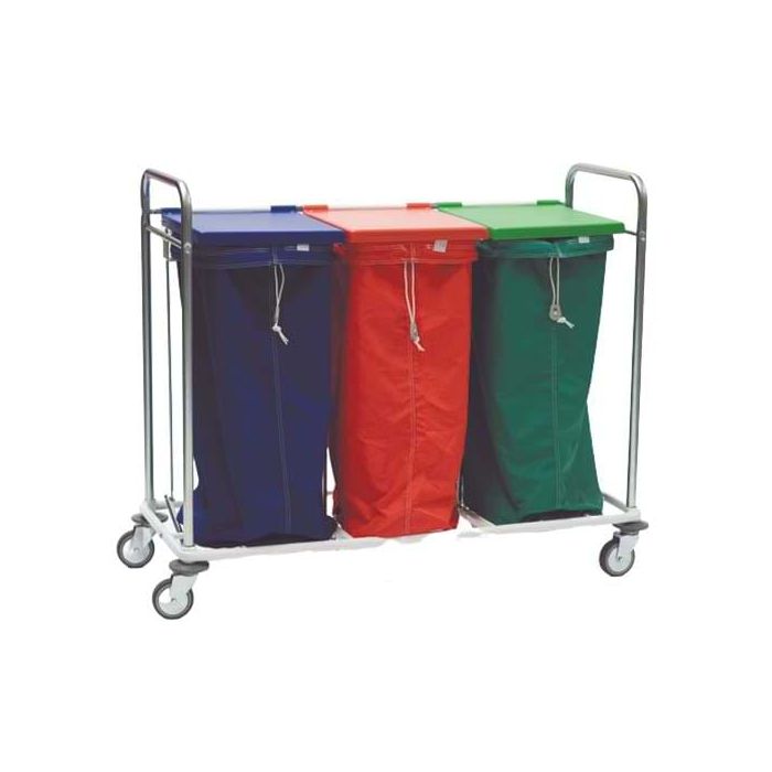 Chariot porte-sacs à linge