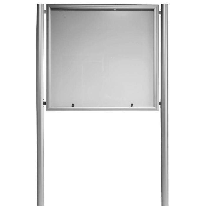 Vitrine sur pied double face Verso