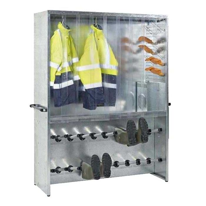 Vestiaire penderie séchant