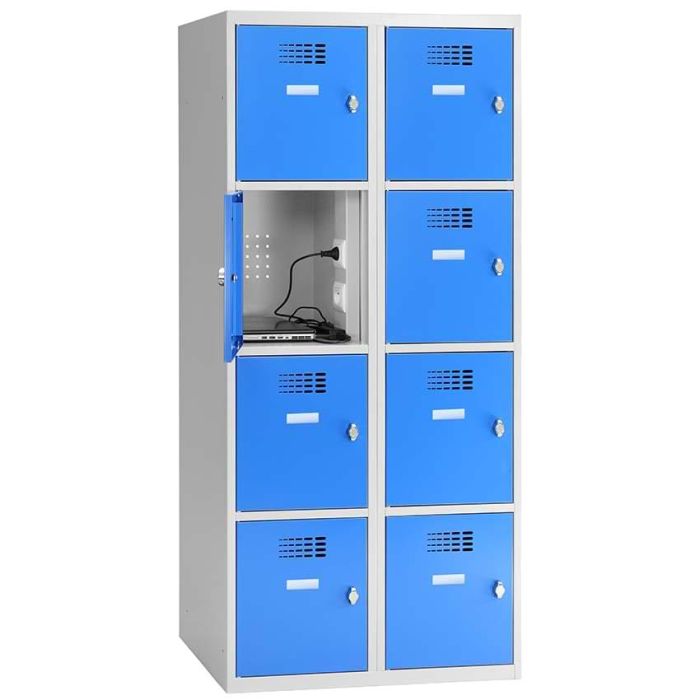 Armoire à casiers alimentés