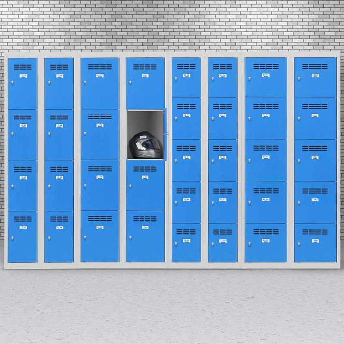 Armoire multicases - 4 casiers par colonne