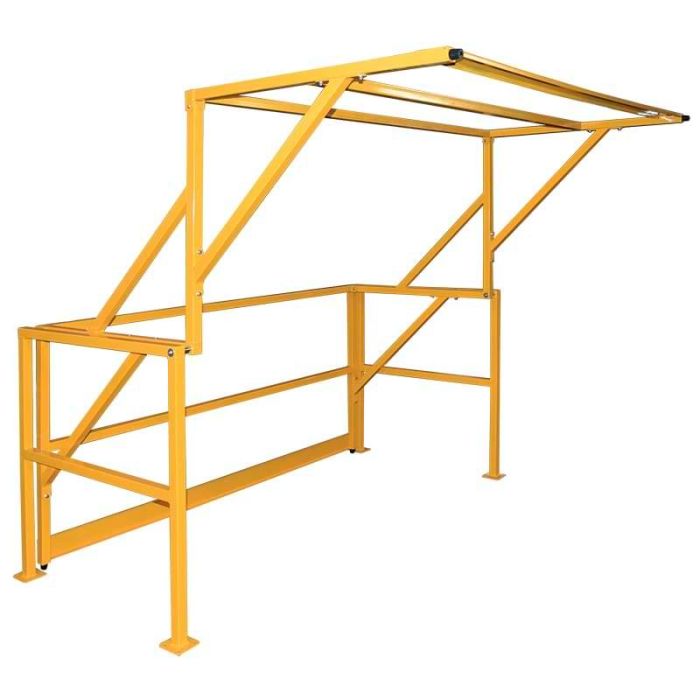 Barrière écluse basculante