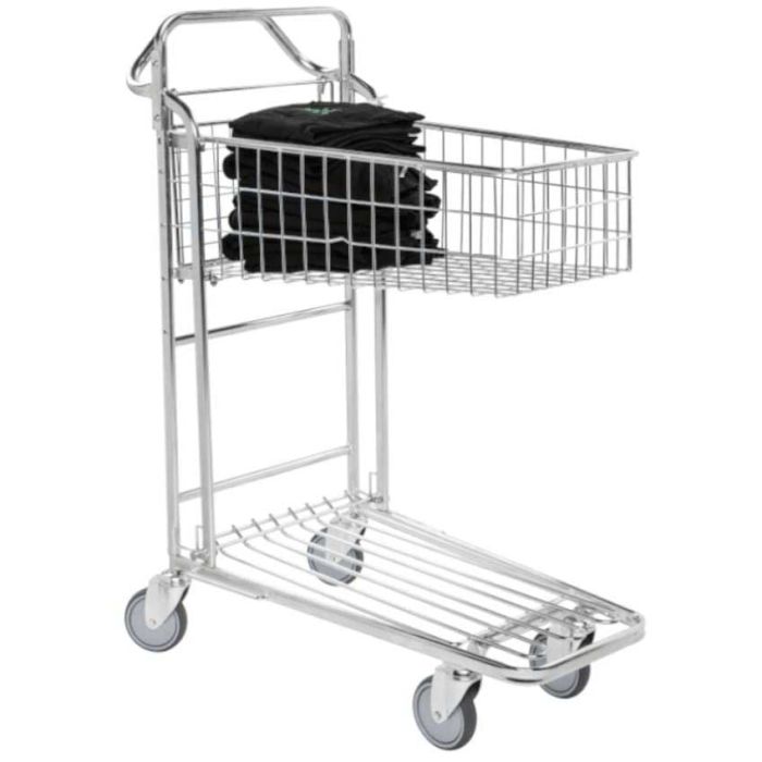 Chariot à panier profond multi-usages