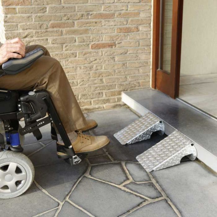 Rampes de trottoir galva