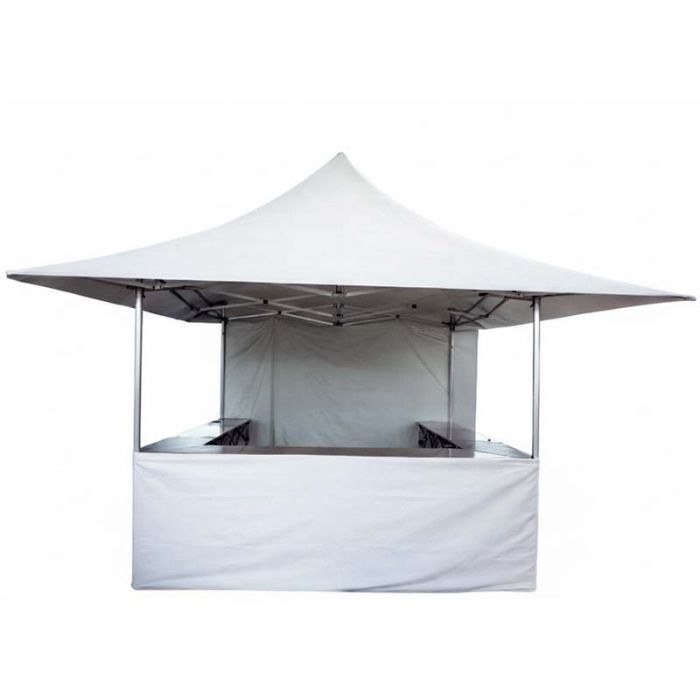 Abri stand buvette pliant