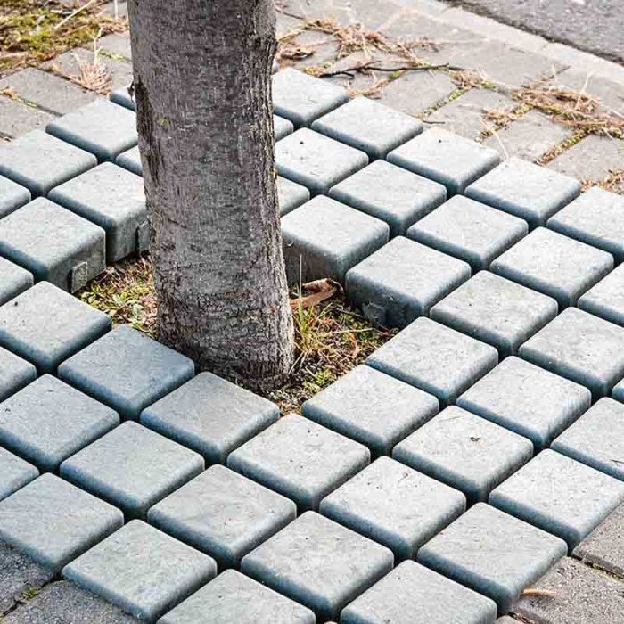 Grille d'arbre plastique recyclé Ecolog