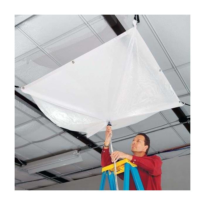 Système de déviation de fuite pour toit PIG