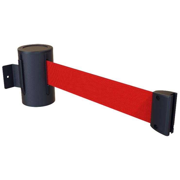 Enrouleur sangle + platine murale - 3 m