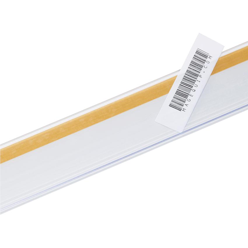 Porte-étiquette adhésif - H. 40 X L. 1330 mm - Transparent